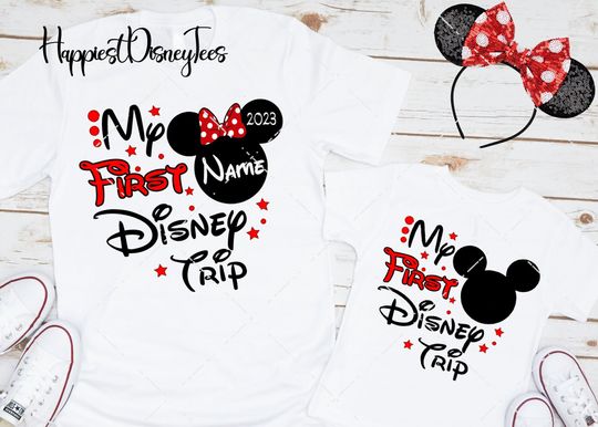 My First Disney Trip shirt, Disney Trip shirt, Disney family shirts