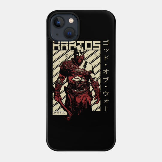 Kratos God of War - Video Game Shirt - God Of War - Phone Case