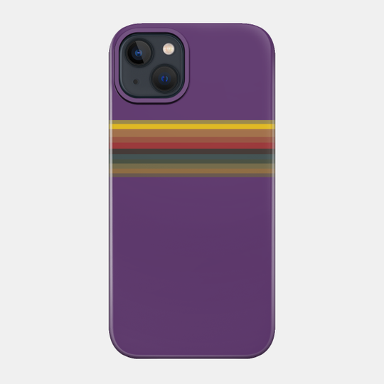 13th Doctor Stripes - 13th Doctor Stripes - Phone Case