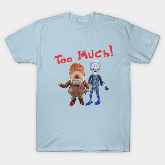 Heat Miser and Snow Miser from The Year Without a Santa Claus - The Year Without A Santa Claus - T-Shirt