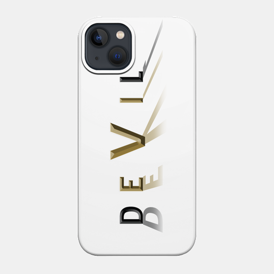 Ker Dukey. Devil title - Ker Dukey - Phone Case