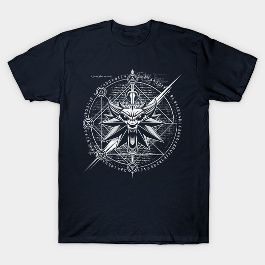 Fear no evil [1INK] - Witcher - T-Shirt