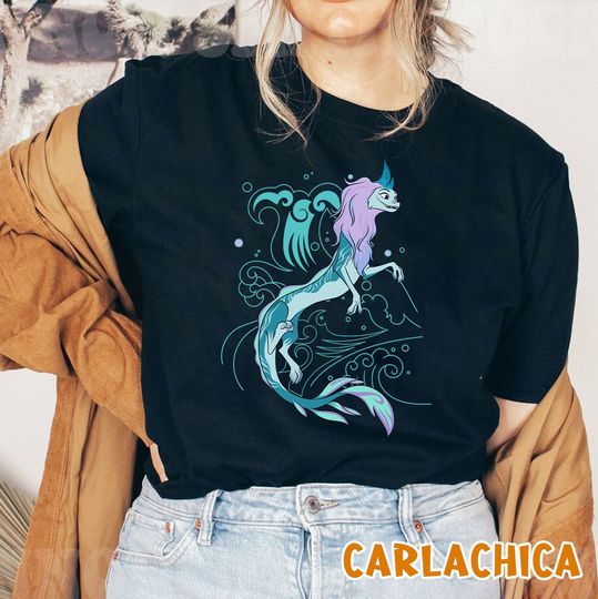 Disney Raya and the Last Dragon Sisu T-Shirt, Dragon Sisu Tshirt