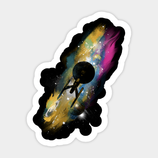 the boldy - Star Trek - Sticker
