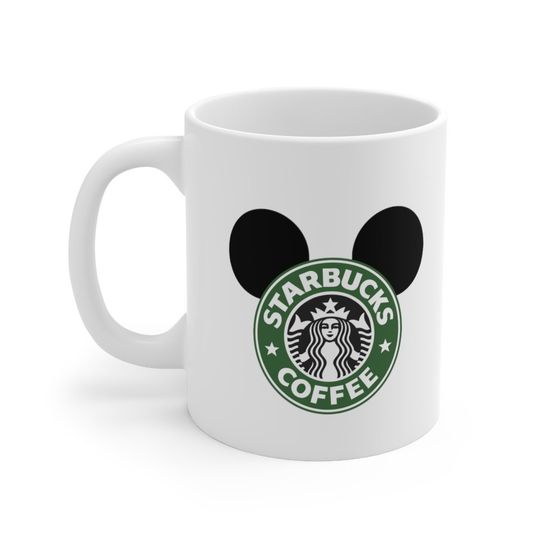 Mickey Starbuck*s Mug, Disney Coffee Mug, Mickey Coffee Mug