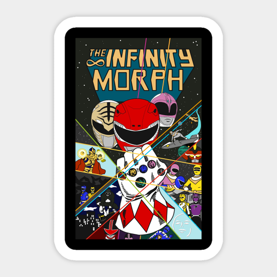 The Infinity Morph - Power Rangers - Sticker