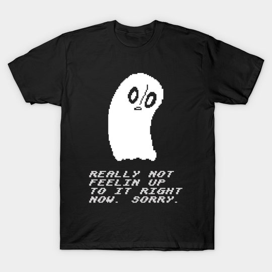 Undertale - Napstablook - Undertale - T-Shirt