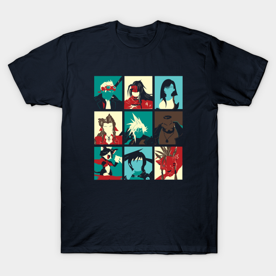 Final Pop - Final Fantasy 7 - T-Shirt