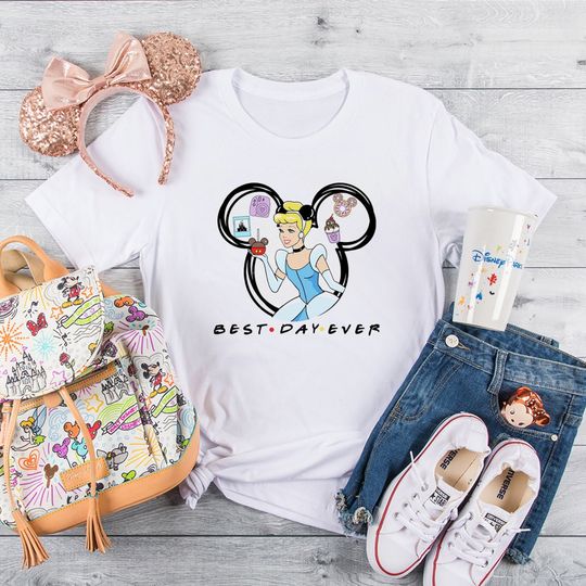 Cinde T-Shirt, Sweater, Best Day Ever Disney Shirt, Cinde Shirt