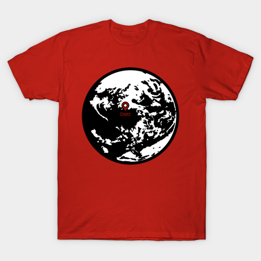 EarthBound Onett- BIG - Planet - T-Shirt