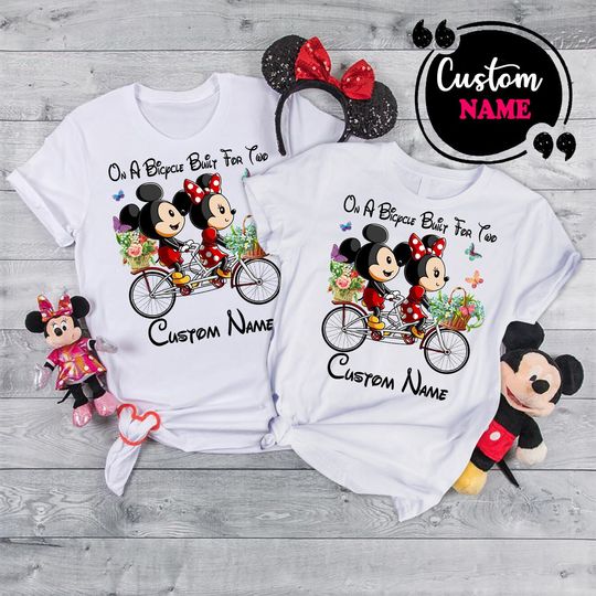 Couple Disney Matching Shirts, Disney Valentine's Day Shirts,