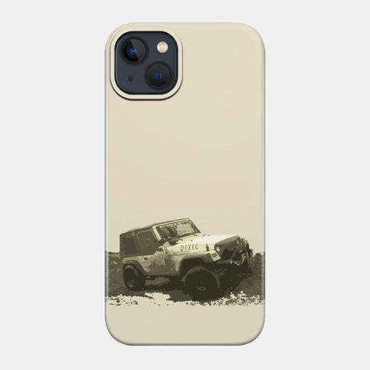 TJ Jeep Dixie Off Road - Jeep Tj - Phone Case