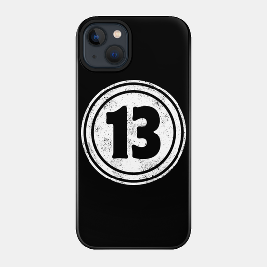 Lucky Thirteen - Thirteen - Phone Case