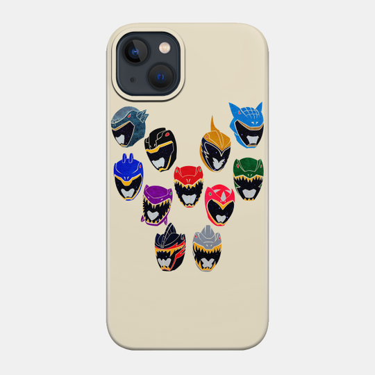 Fully Charged - Power Rangers - Phone Case