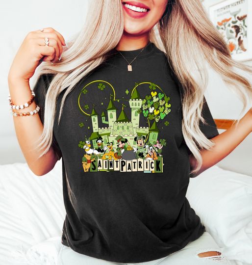 St Patricks Day Shirt, St Patricks Shirt, St Patricks Couple Disney Matching Shirt