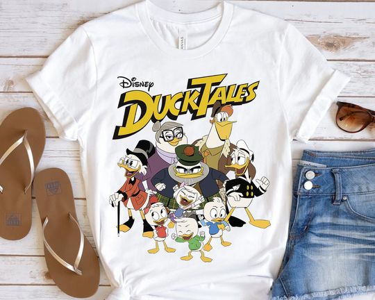 Disney DuckTales Group Shot Logo T-shirt