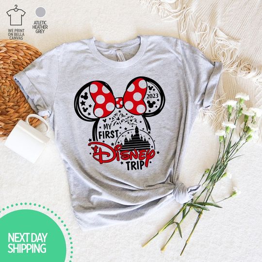 My First Disney Trip Shirt, Disney Trip 2023 Shirt, 2023 First Disney Trip Shirt