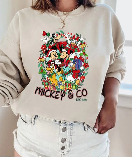 Discover Disney Christmas Sweatshirt