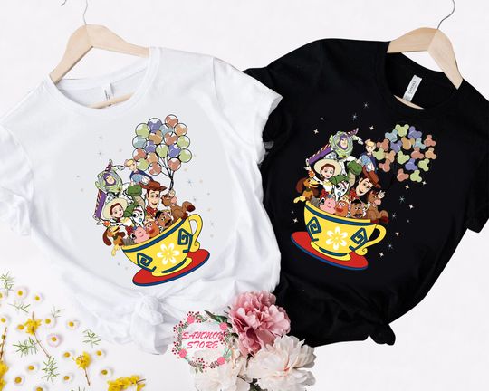 Disney Characters Balloon Shirt