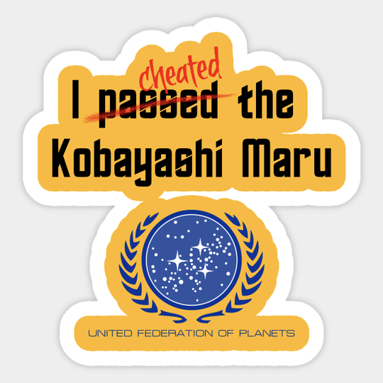 Star Trek - Kobayashi Maru - Star Trek - Sticker
