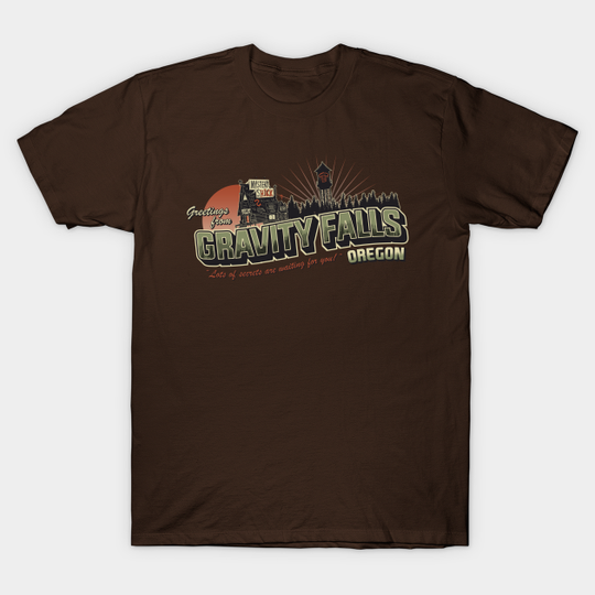 Greetings from GF - Gravity Falls - T-Shirt