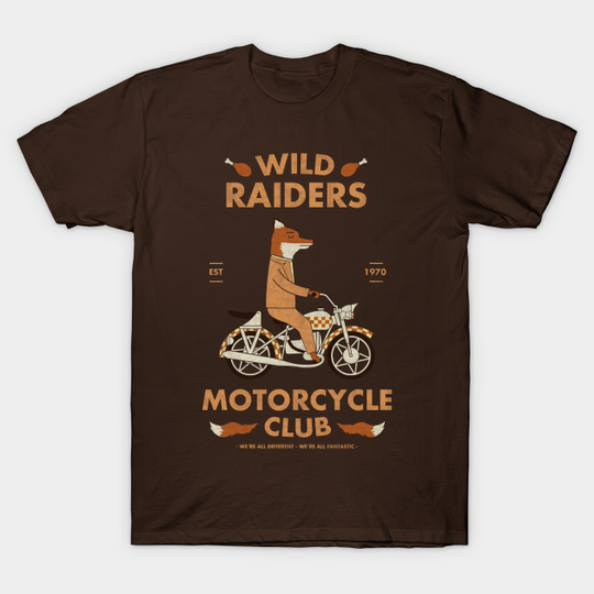 Wild Raiders - Fantastic Mr Fox - T-Shirt