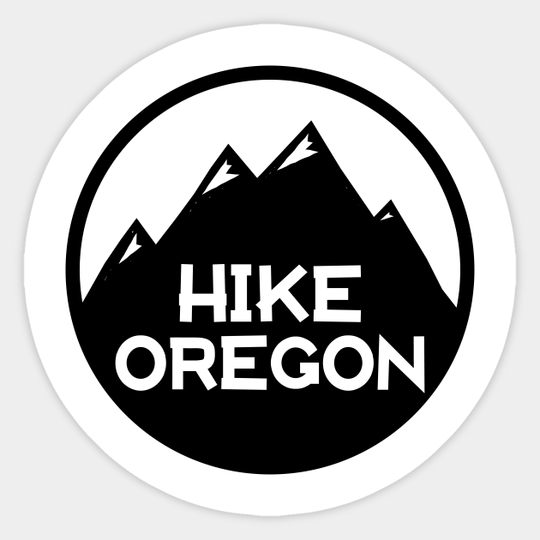 Hike Oregon Sticker - Columbia River - Sticker