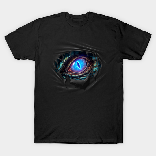 Dragon's Eye blue - Dragon - T-Shirt