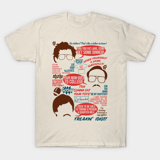 Napoleon Dynamite Quotes - Napoleon Dynamite - T-Shirt