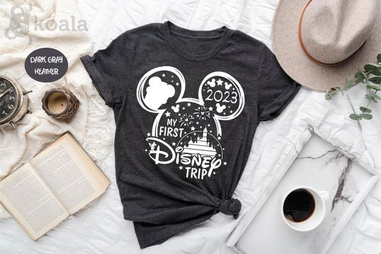 My First Disney Trip Shirt, Disney Trip 2023 T-Shirt, Disney 2023 Couple Shirt, Disney Trip Shirt