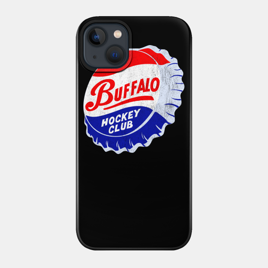 Defunct - Buffalo Bison Hockey Club - New York - Phone Case