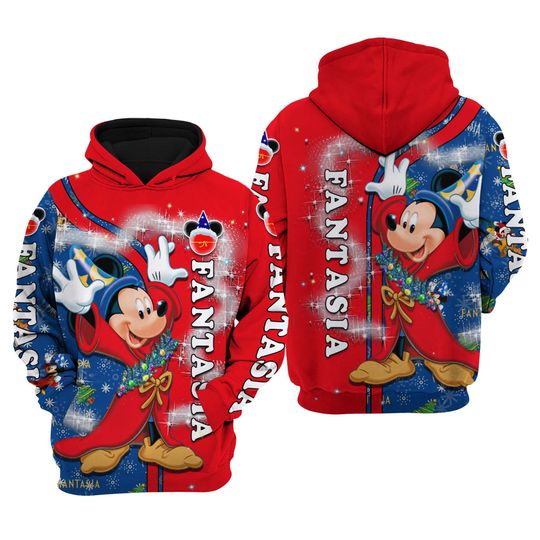 Mickey Fantasia Christmas |Disney Sweatshirt/Hoodie
