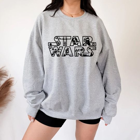 Star Wars Sweatshirt, Disney Sweatshirt, Starwars Sweatshirt