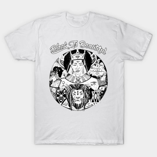 Black King Wise King Black Is Beautiful - Black Is Beautiful - T-Shirt