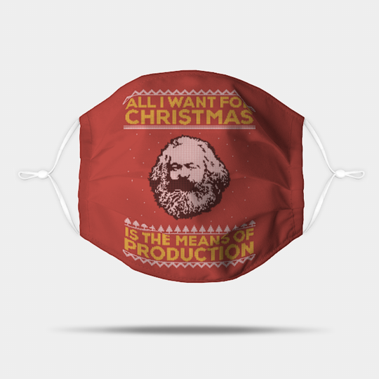 arx - All I Want For Christmas Is The Means Of Production - Ugly sweater - Ugly Christmas Sweater - Tapestry