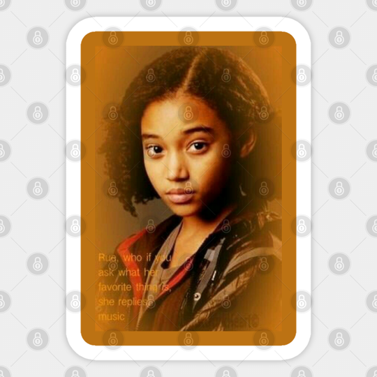 Rue - Hunger Games - Sticker