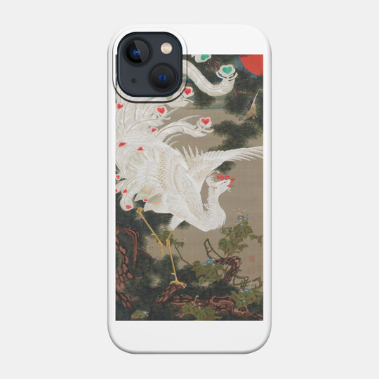 Ito Jakuchu: Phoenix - Phoenix - Phone Case