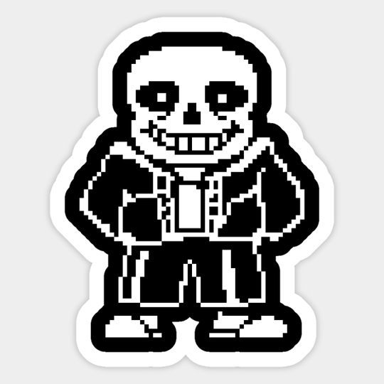 Sans - Undertale - Sticker