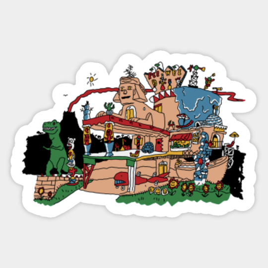 Playhouse - Pee Wee Herman - Sticker