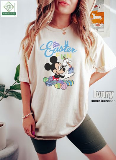Mickey Easter Fun Shirt, Disney Easter Shirt, Mickey Easter Eggs Shirt