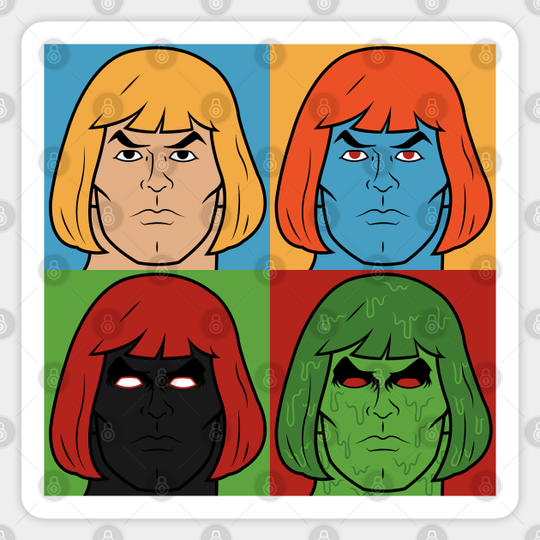 He-Pop - He Man - Sticker
