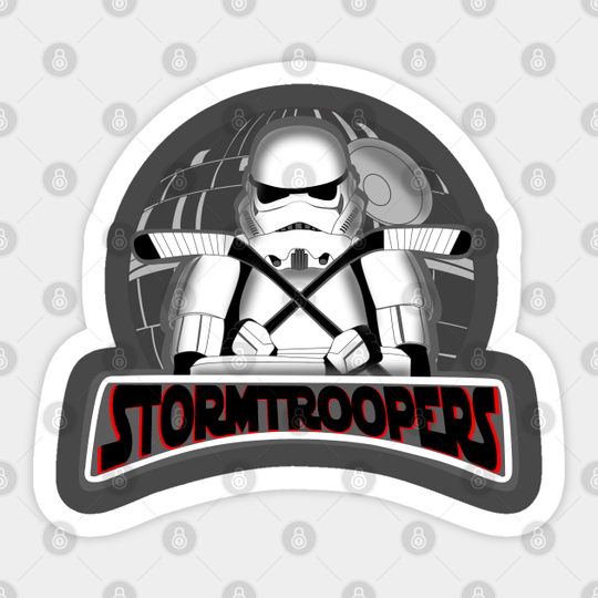 Bucket Heads - Ice Hockey - Sticker