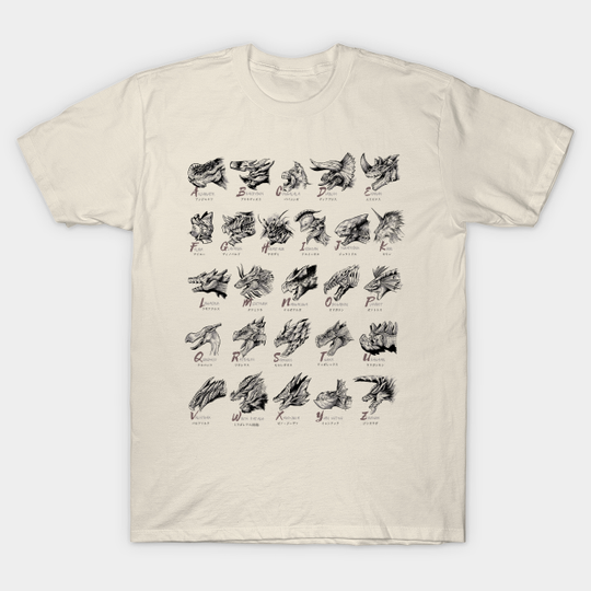 Monsterpedia - Monster Hunter - T-Shirt