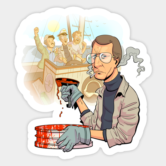 Chief Brody - Jaws - Sticker