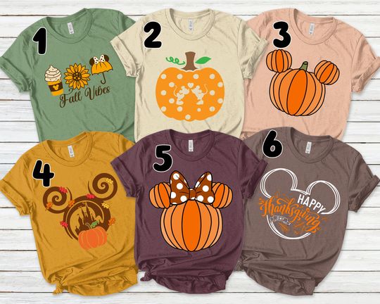 Disney Thanksgiving Shirts