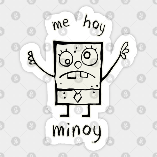 Doodle Bob - Spongebob - Sticker