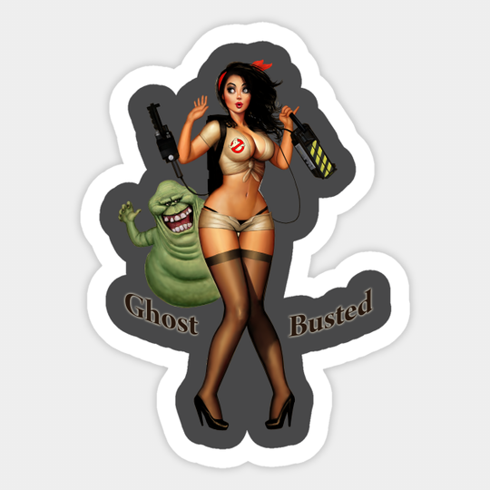 Ghost- "Bust"ed - Ghostbusters - Sticker