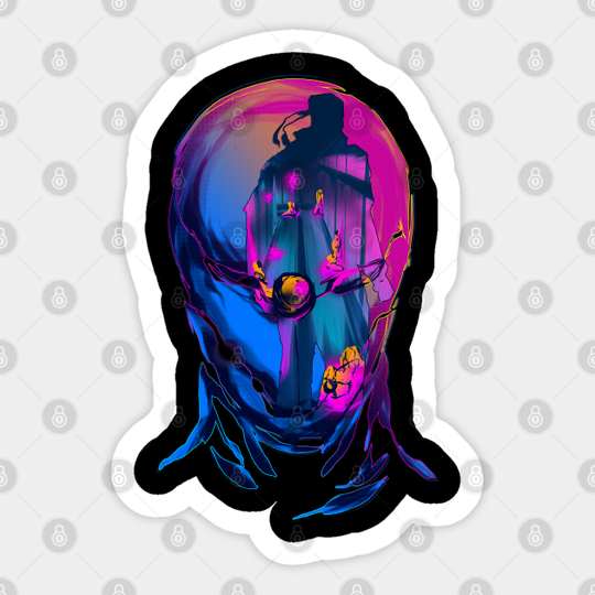 On the way to see the scientist - Metal Gear Solid - Sticker