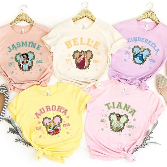 Disney Princess Shirts, Princess matching Shirt, Princess Birthday Shirt, Disney Belle shirt