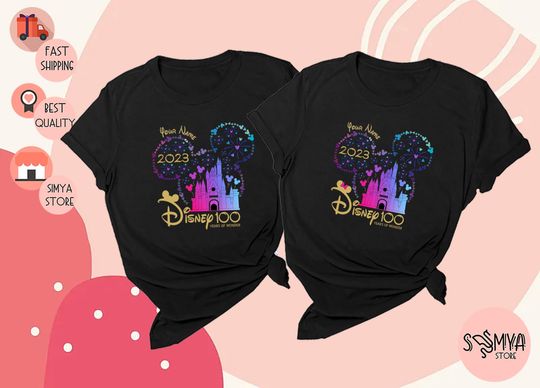Disney 100th Anniversary Shirt, Disney 100th Shirt, Magic Kingdom Shirt